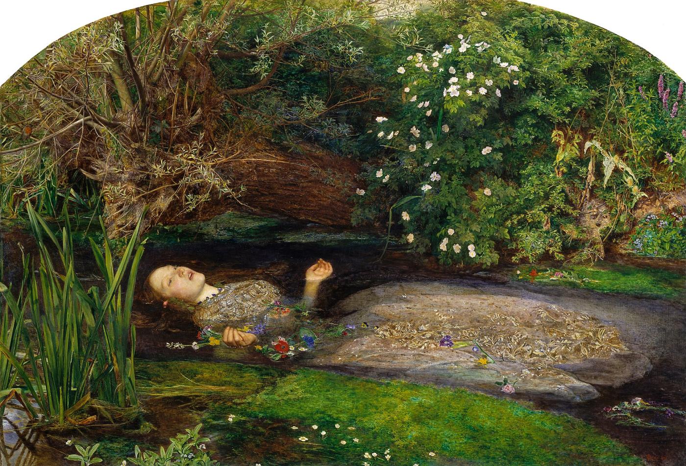 John Everett Millais' Ophelia
