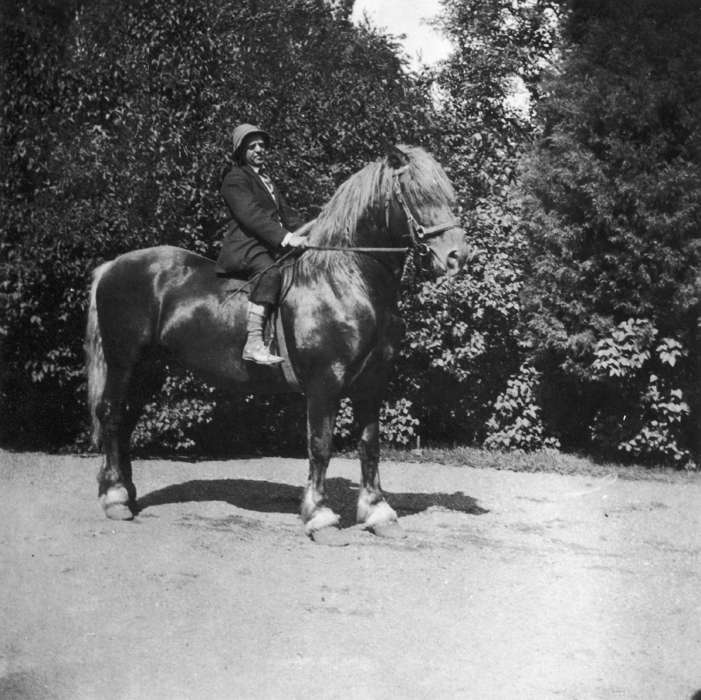 Carl Nielsen til hest