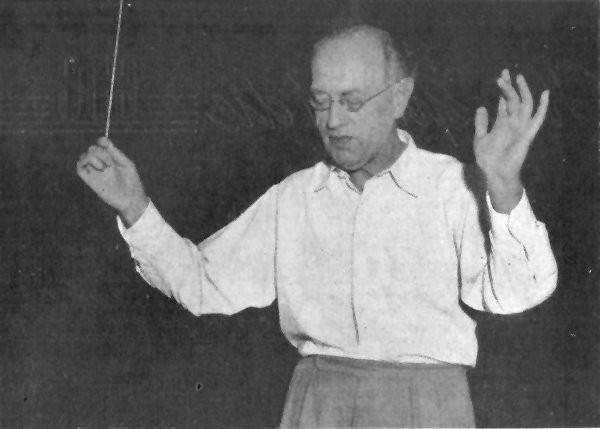 Alois Melichar dirigerer