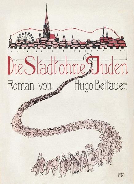 Forside til Hugo Bettauers roman Die Stadt ohne Juden